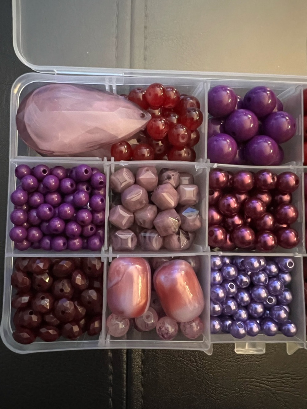 Craft Beads, EGGPLANT - DON’T COOK, Jewelry Supplies, loose bulk beads - Picture 4 of 8